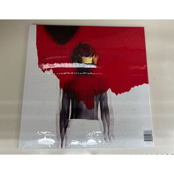 RIHANNA ANTI 2LP Red Opaque Color Vinyl Target Limited Edition 2LP - Picture 2 of 3
